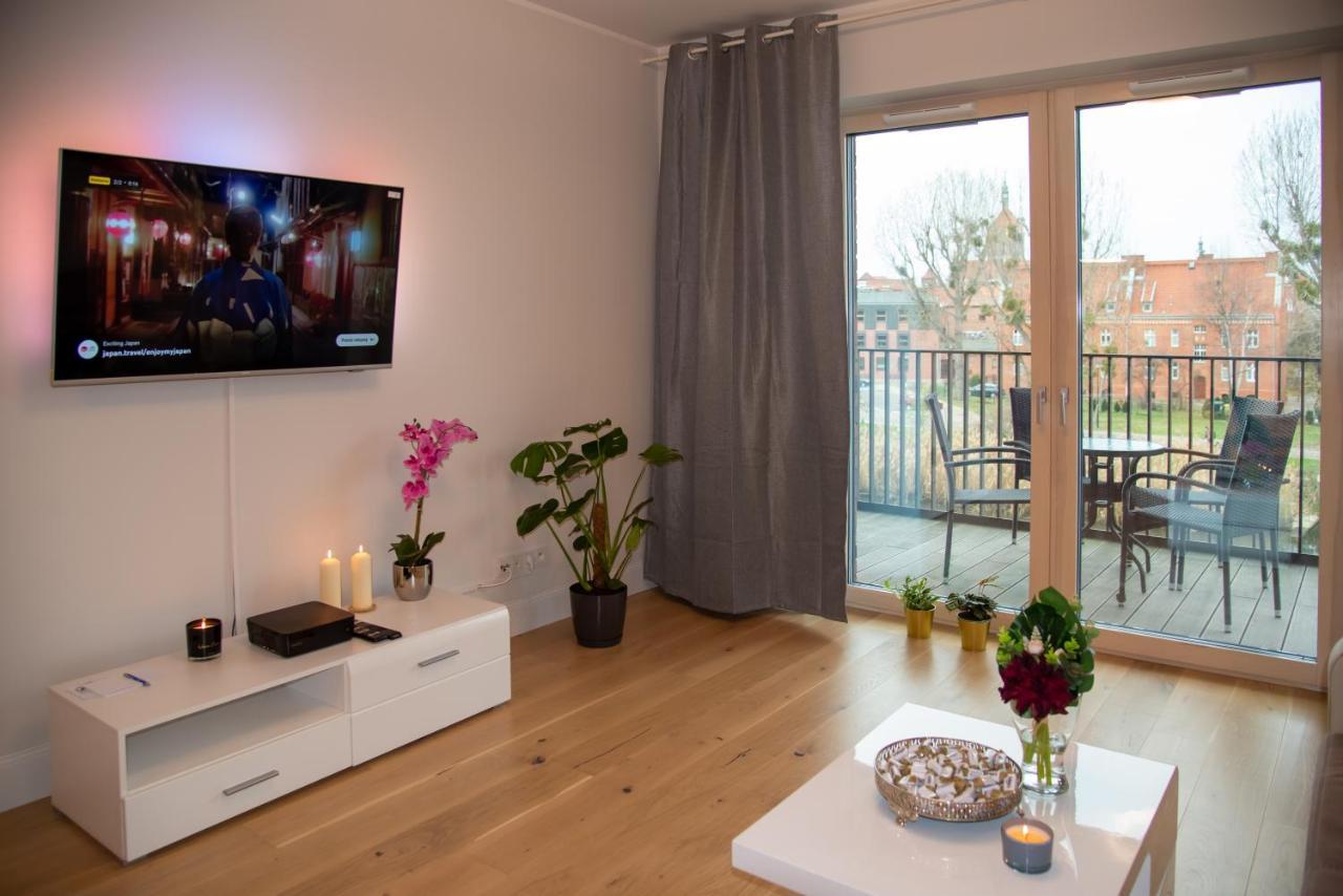 Maya'S Flats & Resorts - River View Gdańsk Eksteriør bilde